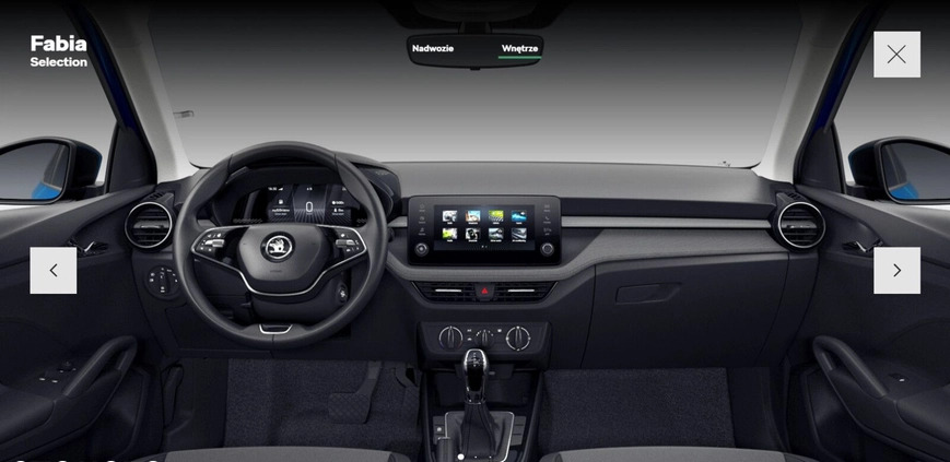 Skoda Fabia cena 100600 przebieg: 4, rok produkcji 2024 z Chocz małe 56